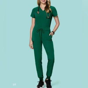 Mandala Scrubs One Pocket Scrub Top Hunter Green